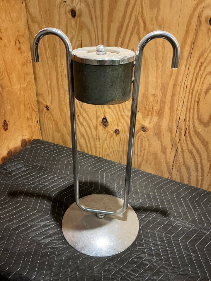 1940s hotle cigarette tray and stand