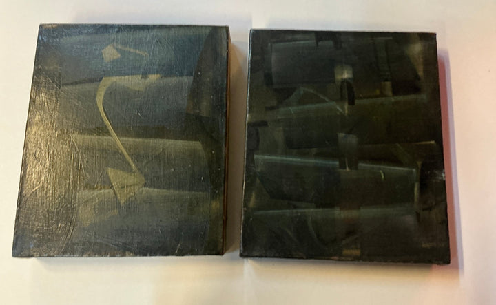 1991 untitled diptych by Marianne Stikas