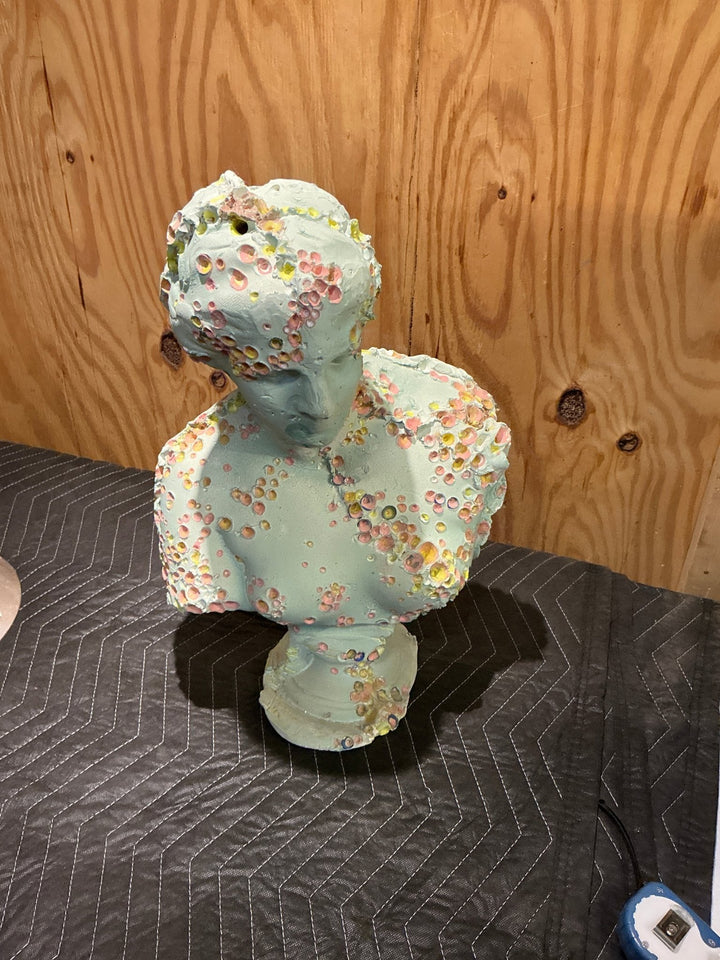Modern ceramic sculpture