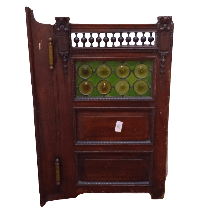 Vintage Stained Glass Saloon Door